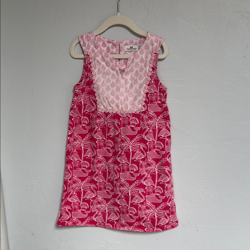 Pink Floral Kids Dress